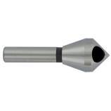 DIN335C HSSE5% cobalt 90° deburring cutter with hole - Cylindrical shank
