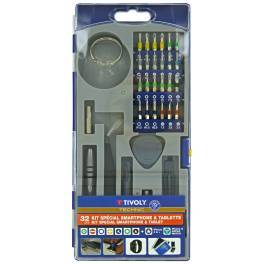 32 pièces -Embouts et accessoires pour smartphone & tablette 