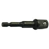 Porta-puntas para llave de impacto hexagonal 6,35 mm > M 1/2" -IMPACTO -Para llaves de vaso H 1/2" 