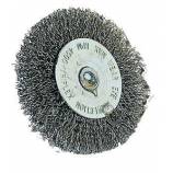 Brosse CIRCULAIRE -Fil inox -Décapage de l'inox ESSENTIAL (Cartonnette brochable)