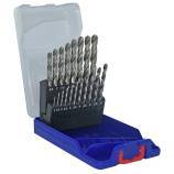 19 fully ground HSS metal drill bit - Split point Ø 1 to 10 mm by 0.5 mm 