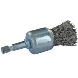 Brosse PINCEAU -Fil acier ondulé -Décapage du métal ESSENTIAL (Blister)