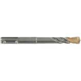 SPEEDER2 concrete drill bit with 2 cutters - L110 mm - Centring tip - Quadruple flute - SDS+ TECHNIC (Tube)