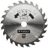 Ultra thin circular saw blade - Flow rate - For wood, plaster, plastic. TECHNIC (Carton sleeve)