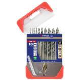 10 HSS metal drill bit Grinding Tivoly Smart Point Ø 1 to 10mm 