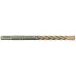 SPEEDER2 concrete drill bit with 2 cutters - L160 mm - Centring tip - Quadruple flute - SDS+ TECHNIC (Tube)