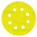 Disco AUTOADHESIVO -Ø115 mm - Perforación 8 orificios -Para lijadora excéntrica ESSENTIAL (Funda cartón)