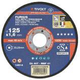 Disque à tronçonner FURIUS -pour le métal PREMIUM (Boite)