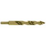 Fully ground HSS cobalt metal drill bit - Reduced shank - DIN338 - h8 - Tivoly Smart Point Sharpening PREMIUM (Hanging tube)