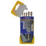 5 SLR graduated concrete drill bits Ø 4 to 10 mm 