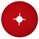 CERAMIC FIBRE disc, especially for STAINLESS STEEL TECHNIC (Hanging cardboard)