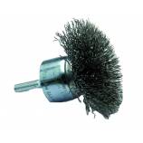 Brosse EVENTAIL -Fil acier ondulé -Décapage du métal ESSENTIAL (Cartonnette brochable)