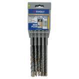 10 brocas SPEEDER2 SDS+ 2 filos L. 110- 160 mm Ø 6 a 14 mm 