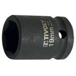 F 1/2" magnetic impact socket - IMPACT - For male hexagonal screws TECHNIC (Blister Box)