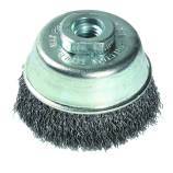 CUP brush - Corrugated steel wire - Scouring of the metal ESSENTIAL (Bulk)