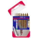 10 forets métaux HSS taillé meulé revêtus FUSIO affûtage Tivoly Smart Point Ø 1 à 10mm 