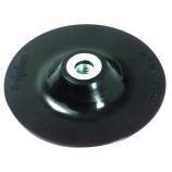 Plateau ponceur caoutchouc Meuleuse - M14 Ø 125mm 