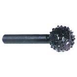 Rasp on a shaft - Spherical Ø15mm 