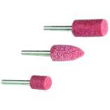 Set of 3 GRINDERS CYL/ogive Ø8>10mm ESSENTIAL (Blister)