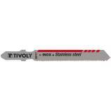 Jigsaw blade - For stainless steel - T attachment TECHNIC (Blister)