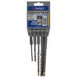 5 brocas SPEEDER2 SDS+ 2 filos L. 110- 160 mm Ø 5 a 10 mm 
