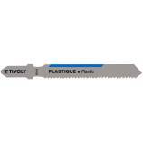Jigsaw blade - For plastic, Plexiglass and epoxy - T attachment TECHNIC (Blister)