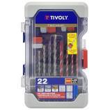 22 piezas -Caja RANGER -Kit especial de taladrado para montaje + fijaciones 