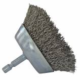 Cepillo COPA -Alambre de acero ondulado -Decapado de metal ESSENTIAL (Cartoncillo colgante)
