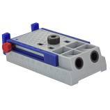 Guide for INVISIBLE JOINTING + Stepped drill bit + Socket + Stop + Ø6-8-10MM guides 