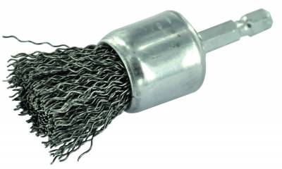 PENCIL brush - Corrugated steel wire - Coarse stripping of metal TECHNIC (Blister)