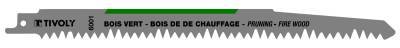 Lame de scie sabre -Pour élagage et bois de chauffage -Attache universelle TECHNIC (Etui carton)